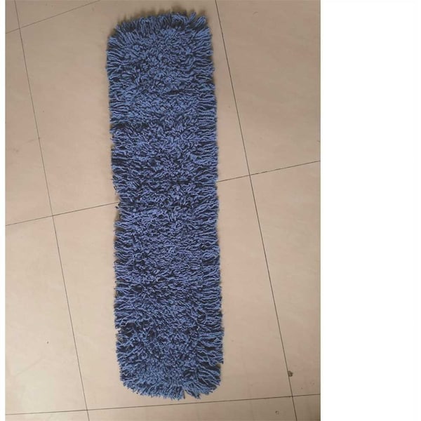 36 in. Blue Loop End Blend Dust Mop Head